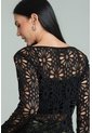 Buzo En Malla Negro Ragged Pf11180013 de Ragged