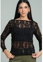 Buzo En Malla Negro Ragged Pf11180013 de Ragged