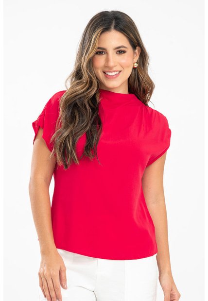 Blusa Mayhem Rojo Ragged Pf32111344