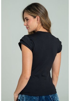 Top Azhiza Negro Ragged Pf13120870