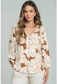 Blusa Springs Café Ragged Pf11113198 de Ragged
