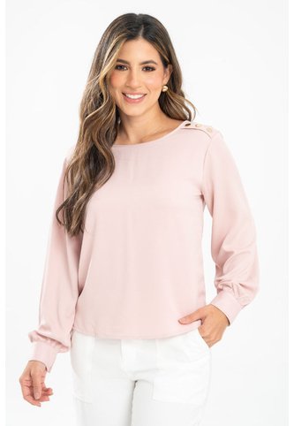 Blusa Nikolhe Rosa Ragged Pf32111345 Ragged