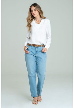 Blusa Laia Blanco Ragged Pf11113232