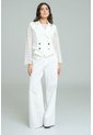 Chaleco Cruzado Alhira Blanco Ragged Pf12150037 de Ragged