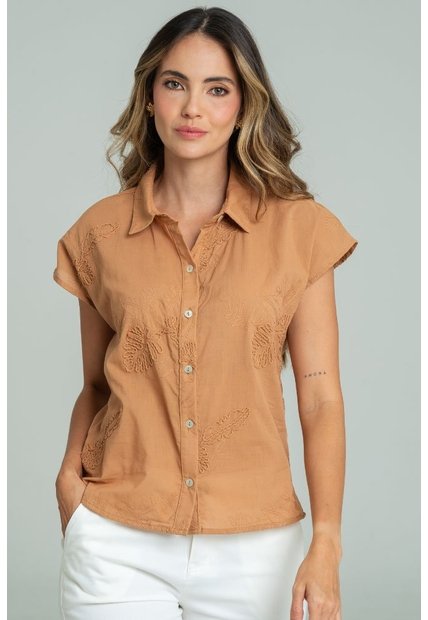 Blusa Renin Rosa Ragged Pf11113194