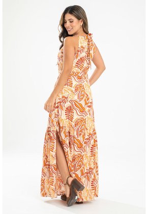 Vestido Mucura Café Ragged Pf31511547