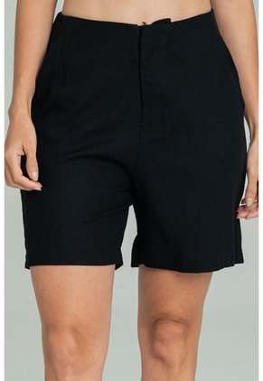 Short Fertel Negro Ragged Pf11340180