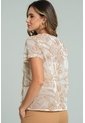Blusa Meden Café Ragged Pf11113202 de Ragged