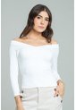 Top Fatima Blanco Ragged Pf13120866 de Ragged