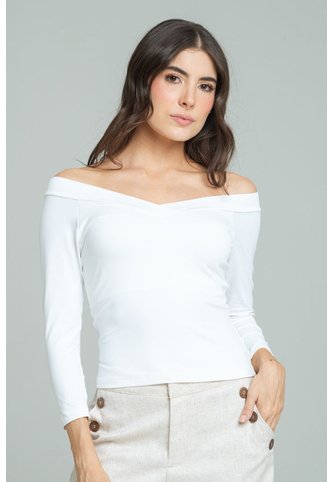 Top Fatima Blanco Ragged Pf13120866 Ragged