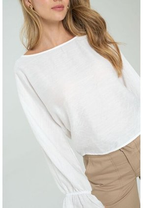 Blusa Lexhi Blanco Ragged Pf11112875