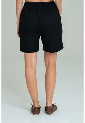 Short Fertel Negro Ragged Pf11340180