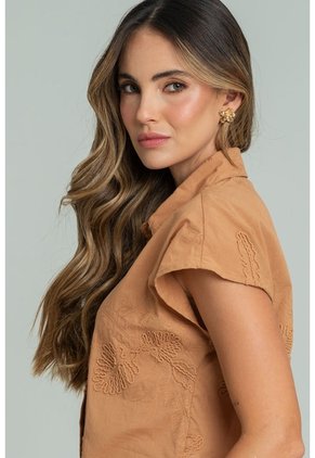 Blusa Renin Rosa Ragged Pf11113194