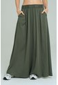 Falda Larga Abertura Verde Ragged Pf17320008 de Ragged