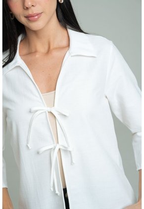 Blusa Canerie Blanco Ragged Pf11113184