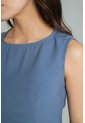 Vestido Flon Azul Ragged Pf11511485 de Ragged