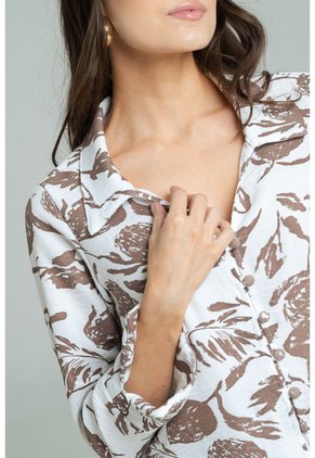 Camisa Antartica Café Ragged Pf12110887
