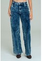 Pantalon Wide Leg Corduroy Azul Ragged Pf21310052 de Ragged