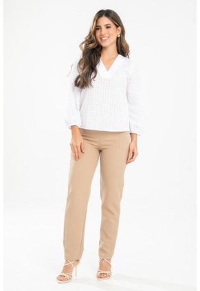 Pantalon Macarena Beige Ragged Pf31310788