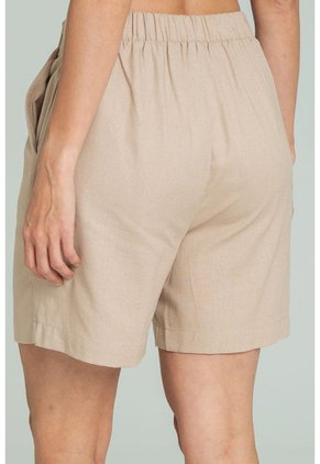 Short Fertel Beige Ragged Pf11340180