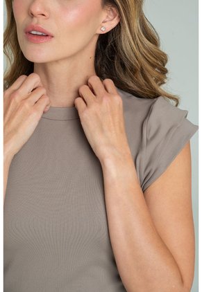 Top Azhiza Gris Ragged Pf13120870