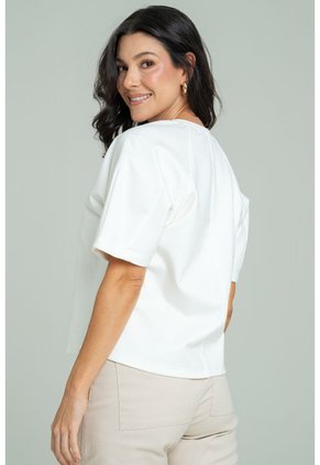 Camisa Edall Blanco Ragged Pf11113229