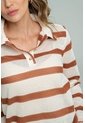 Camisa Polo Tejida Café Ragged Pf11113178 de Ragged
