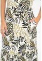 Vestido Mucura Verde Ragged Pf31511547 de Ragged