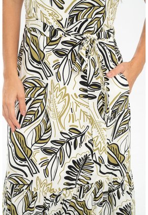 Vestido Mucura Verde Ragged Pf31511547