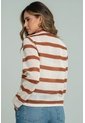 Camisa Polo Tejida Café Ragged Pf11113178 de Ragged