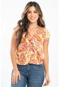 Blusa Malai Café Ragged Pf31113673 de Ragged