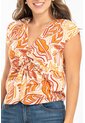 Blusa Malai Café Ragged Pf31113673 de Ragged