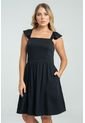 Vestido Corto Delilah Negro Ragged Pf31511368 de Ragged