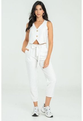 Pantalon Rayas Blanco Ragged Pf11310828