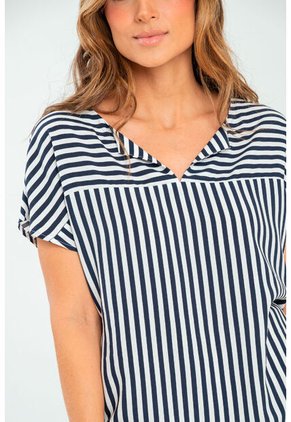 Blusa Praga Azul Ragged Pf11113002