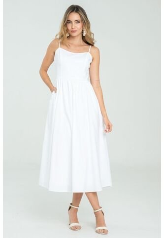 Vestido Camille Blanco Ragged Pf11511351 Ragged