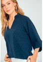Blusa Oslo Azul Ragged Pf11113008 de Ragged
