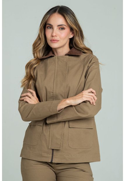 Chaqueta Hunter Café Ragged Pf11130284