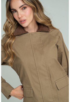 Chaqueta Hunter Café Ragged Pf11130284