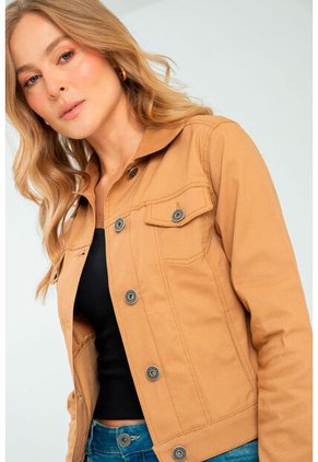Chaqueta London Beige Ragged Pf21130019