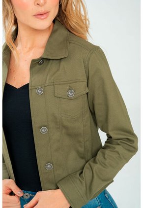 Chaqueta London Verde Ragged Pf21130019