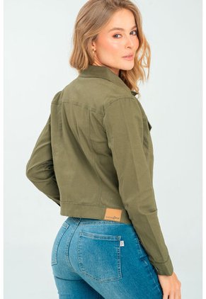 Chaqueta London Verde Ragged Pf21130019