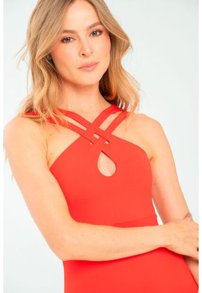 Body Ahiyat Rojo Ragged Pf13100048