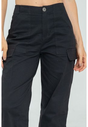 Pantalon Drill Lena Negro Ragged Pf21310023