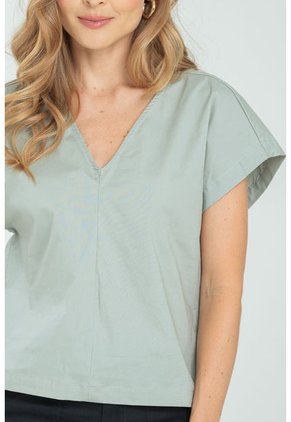 Blusa Pradera Verde Ragged Pf11112728