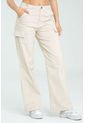 Pantalon Drill Lena Beige Ragged Pf21310023 de Ragged