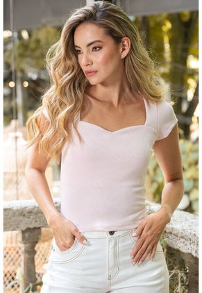 Top Emiliana Rosa Ragged Pf11121166