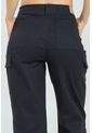 Pantalon Drill Lena Negro Ragged Pf21310023 de Ragged