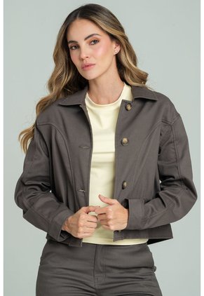 Chaqueta Saphira Gris Ragged Pf11130286