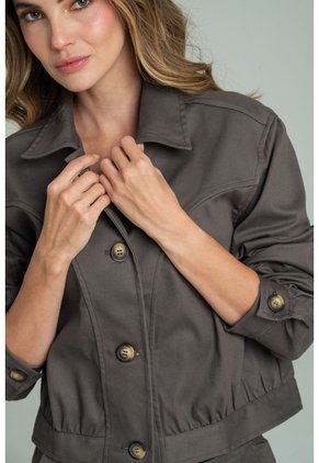 Chaqueta Saphira Gris Ragged Pf11130286